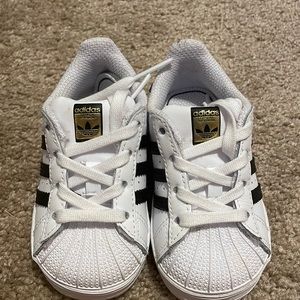 Toddler Adidas Superstar Sneakers - Size 5